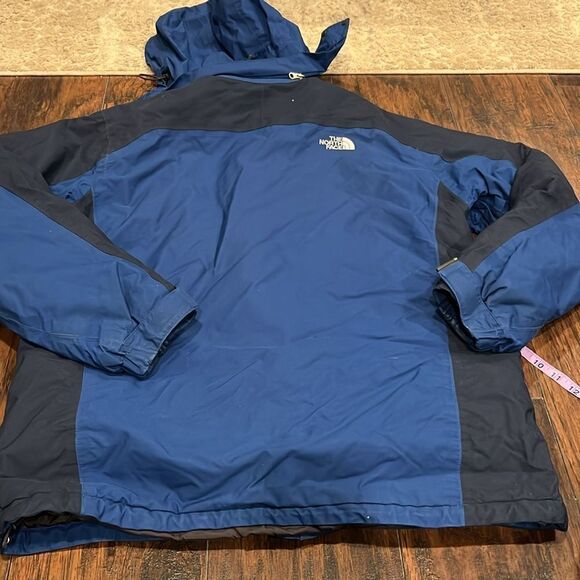 VTG The North face HYVENT men’s size L jacket blue in GUC wash and wear - Picture 13 of 14